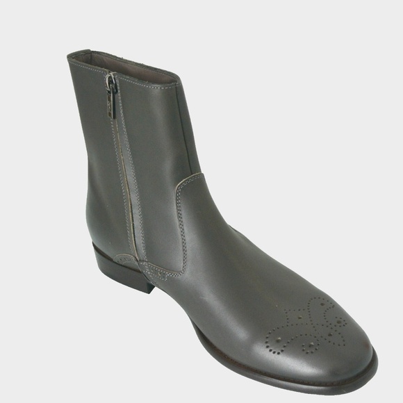 NIB YVES SAINT LAURENT LEATHER  BOOTS main image 4